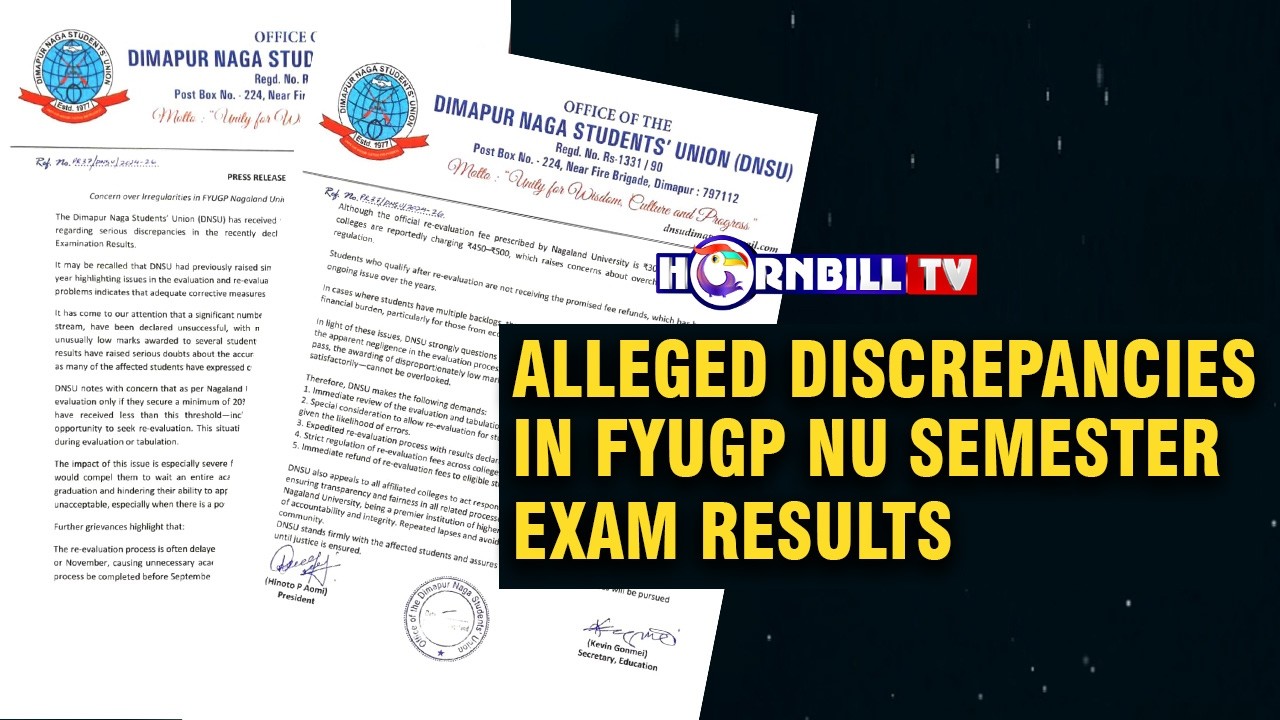ALLEGED DISCREPANCIES IN FYUGP NU SEMESTER EXAM RESULTS