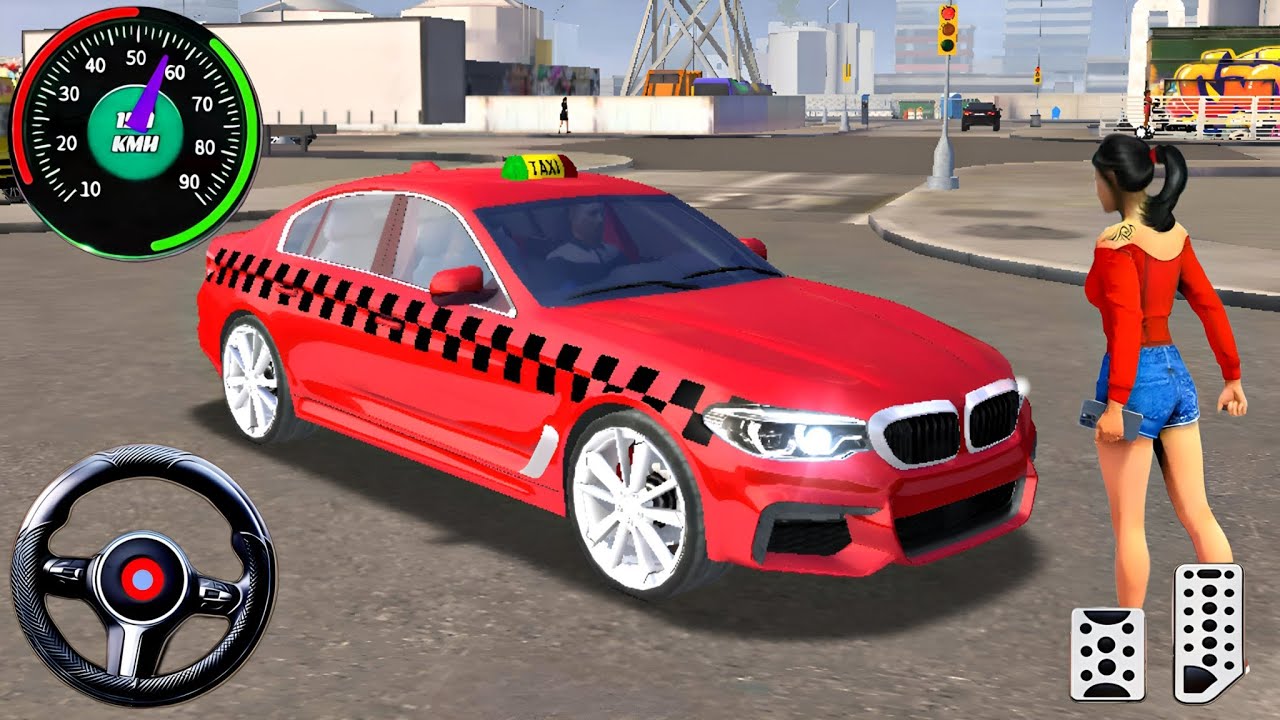 🚖 Taxi Simulator 2026 - City Racing Taxi Car Driving Game 3D - Android Gameplay