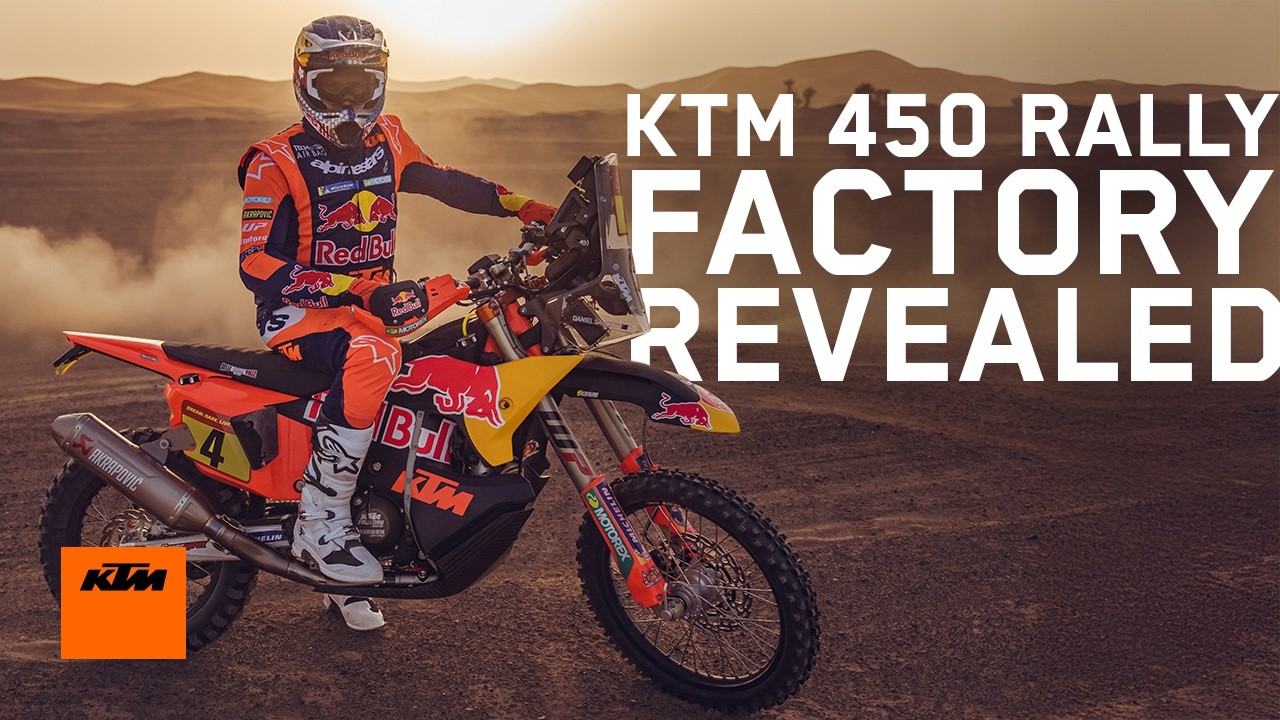 KTM 450 RALLY Bike Check with Daniel Sanders | KTM