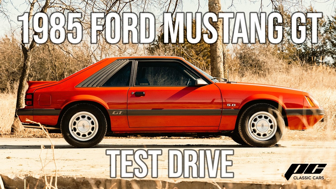 Тест-драйв Ford Mustang GT 1985 года, 5.0 - 5-ступенчатая коробка передач - пробег 17 000 миль #о...