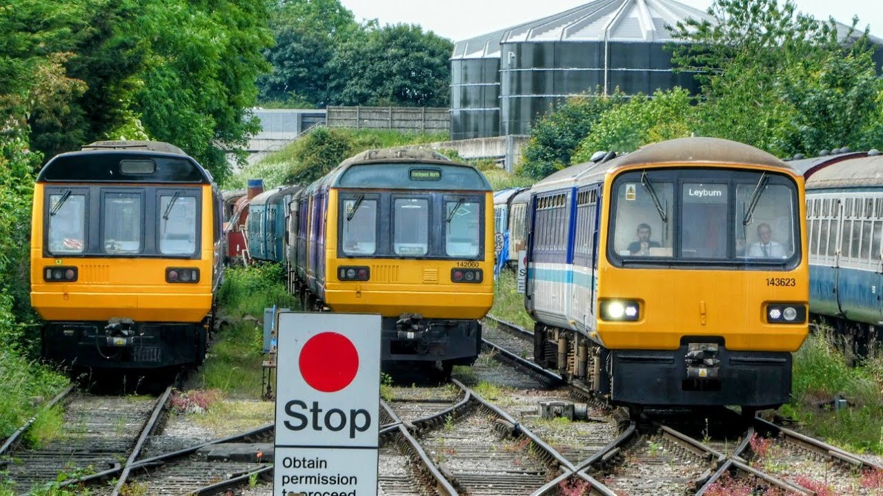 Pacers in preservation at the Midland Railway Centre and Wensleydale Railway