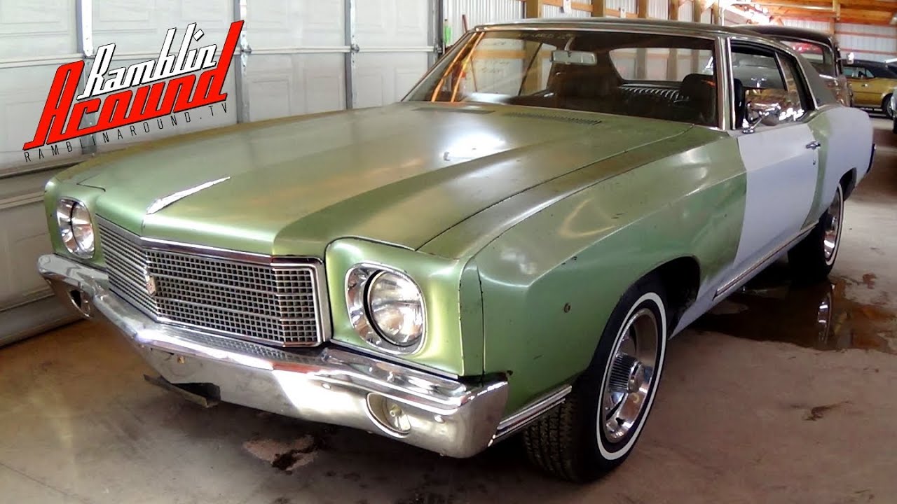 1970 Chevrolet Monte Carlo 454 Big-Block V8 Numbers Matching at Country Classic Cars