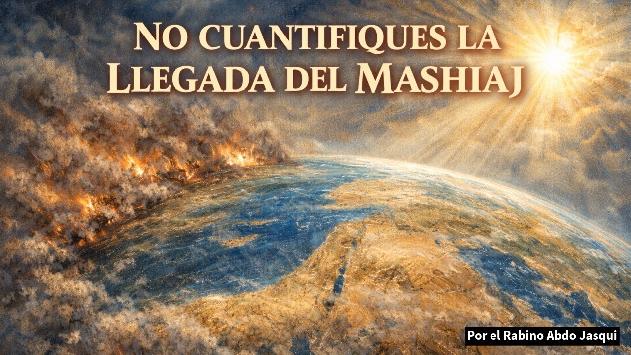 NO CUANTIFIQUES LA LLEGADA DEL MASHIAJ - Por el Rabino Abdo Jasqui