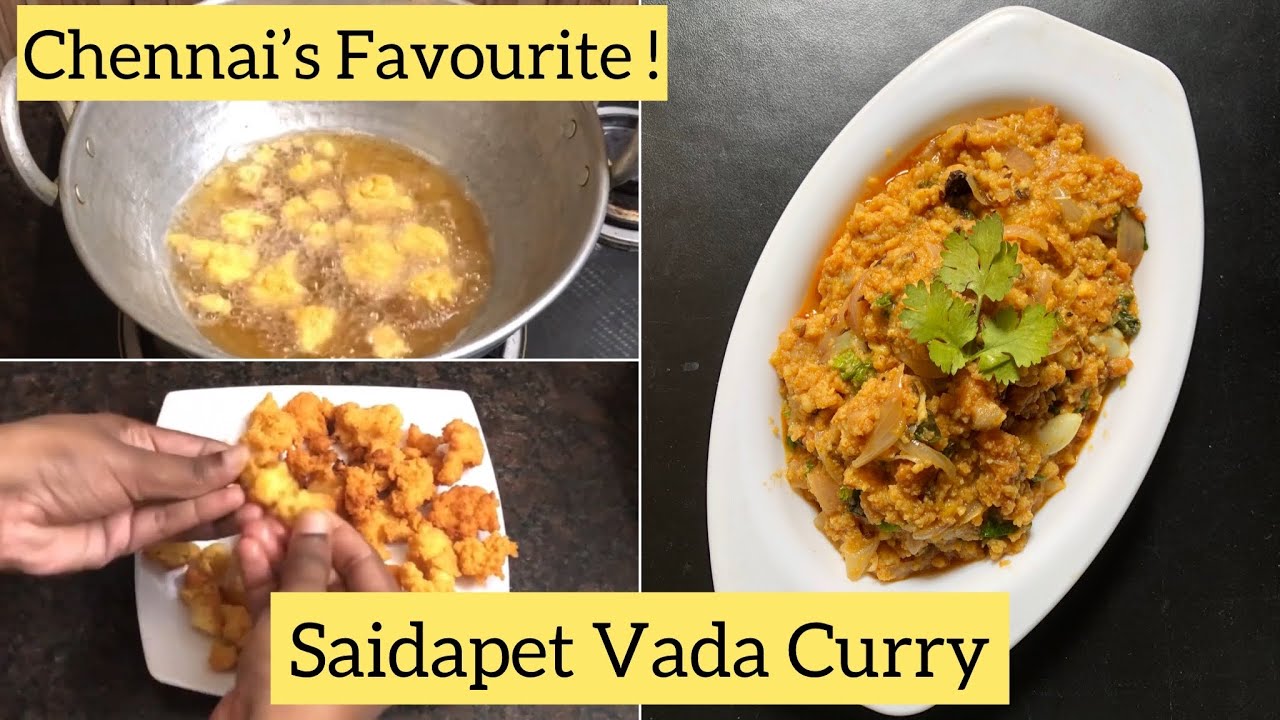 Making of Chennai&rsquo;s Saidapet Mari Hotel VadaCurry Recipe | South Indian Vada Curry Recipe