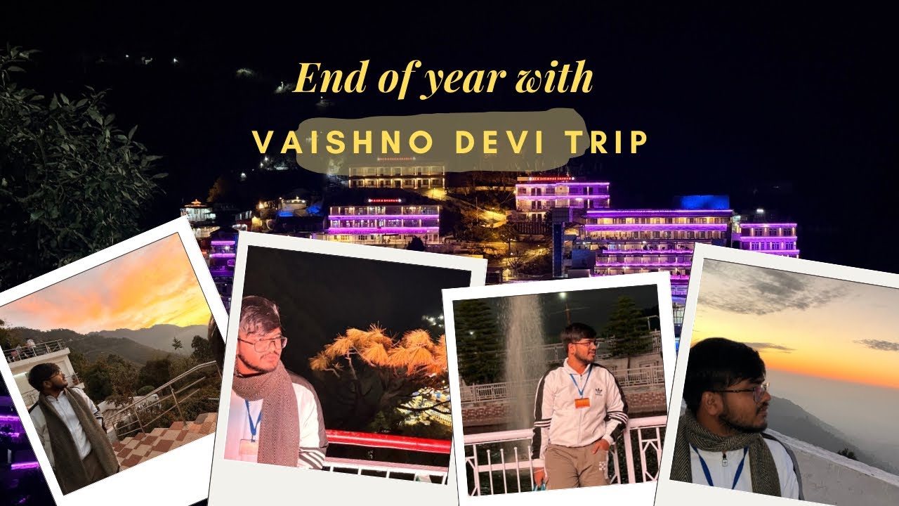 End of year with Vaishno Devi Trip❤️🙏🏻
