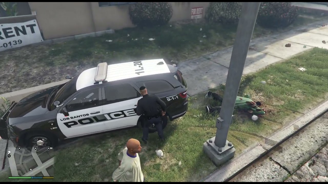 LSPDFR: Part 1. gang unit patrol.