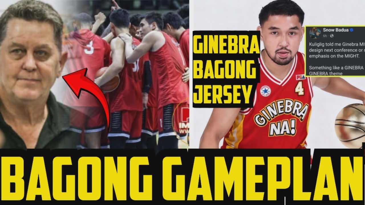 TIM CONE NEW GAMEPLAN PANG GULAT SA KALABAN NGAYONG CONFERENCE | GINEBRA NEW JERSEY MAGPAPALIT NA