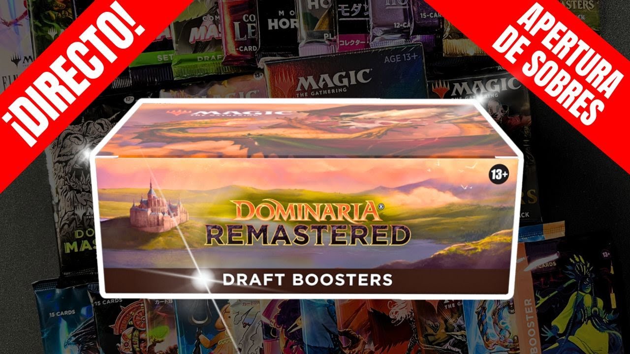 Directo!!! Abrimos DMR, FIN, CMM, 2X2, MH3 y más 08/02 |  Magic: the Gathering