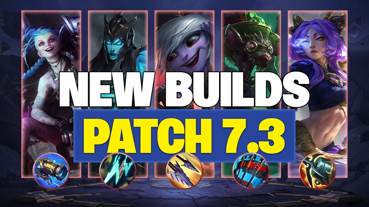 НОВЫЕ СБОРКИ НА АДК для ПАТЧА 7.3 &mdash; Wild Rift