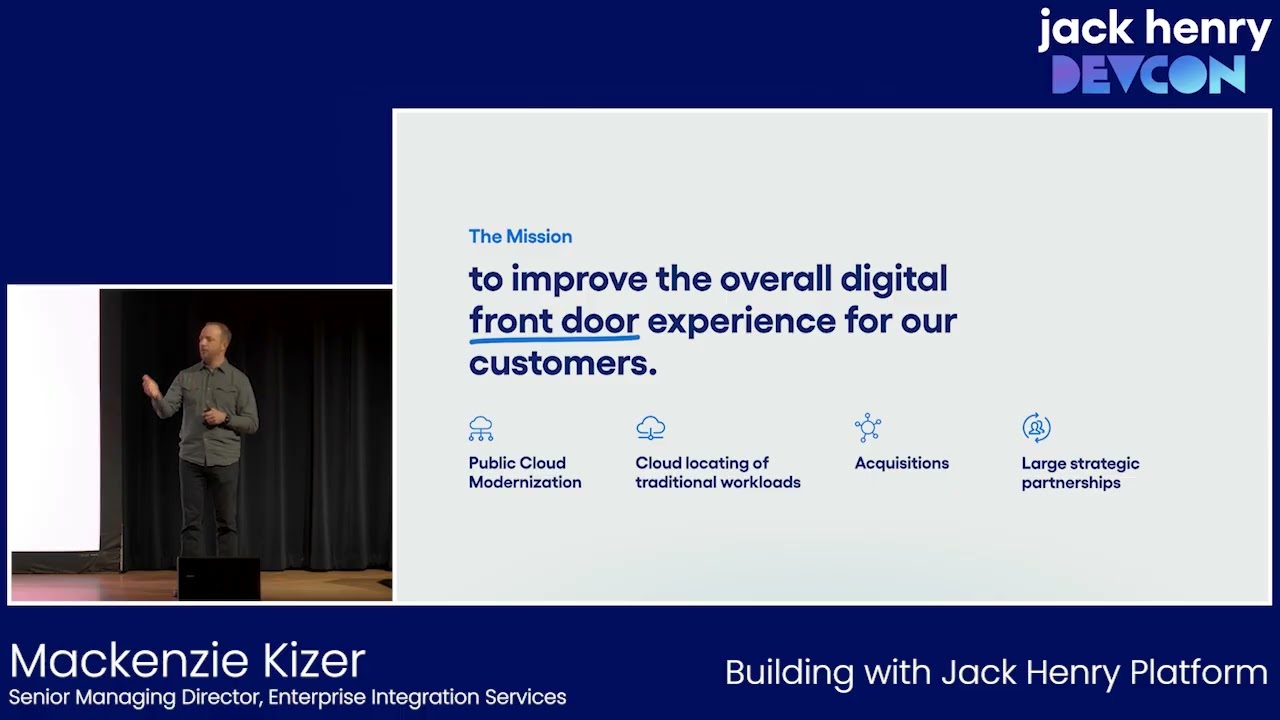 Jack Henry DevCon 2024 | Building with Jack Henry Platform  w/ Mackenzie Kizer