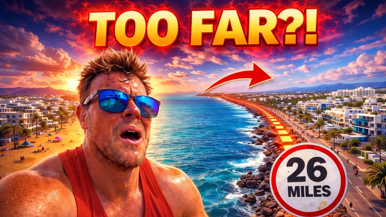 Puerto del Carmen to Costa Teguise… And BACK?! 🚴‍♂️  can we do it????