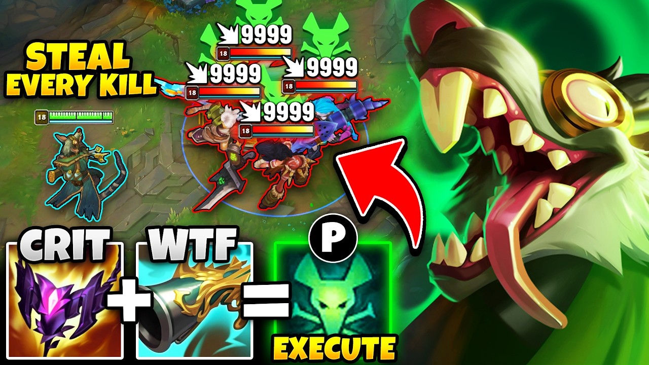 Twitch but I steal every kill because I built collector (MY POISON EXECUTES YOU)