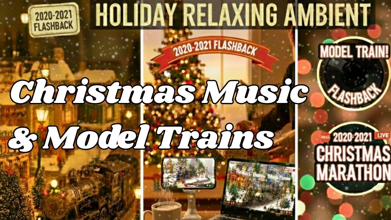 Live Model Railroad Operation with Christmas Music #toytrain #modeltrains #christmasmusic