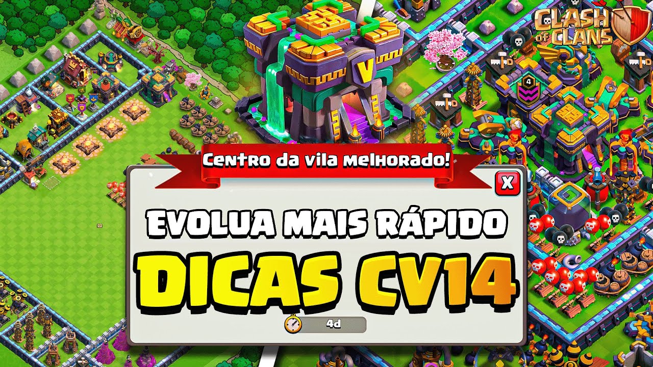 25 MELHORES DICAS para o Cv14 no Clash of Clans!
