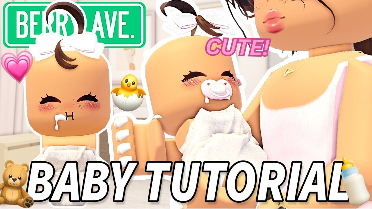 Как стать младенцем: РУКОВОДСТВО И КОДЫ ОДЕЖДЫ для Berry Avenue!