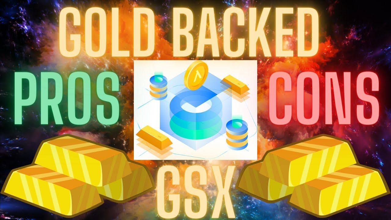 Will This New Coin MOON? Billions In Gold Backing??? GSX Coin My PROS And CONS!!!