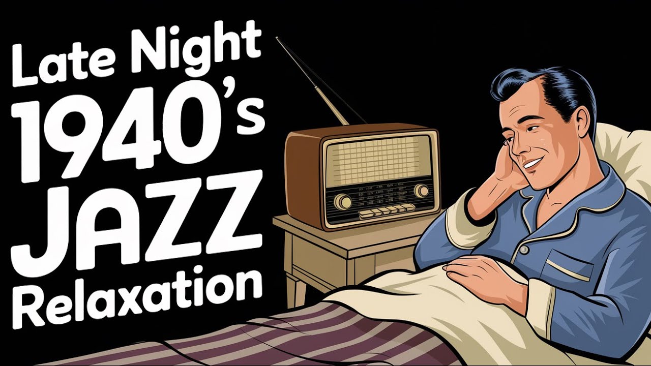 Late Night 1940’s Jazz Relaxation – The Perfect Soundtrack to Unwind - One Hour