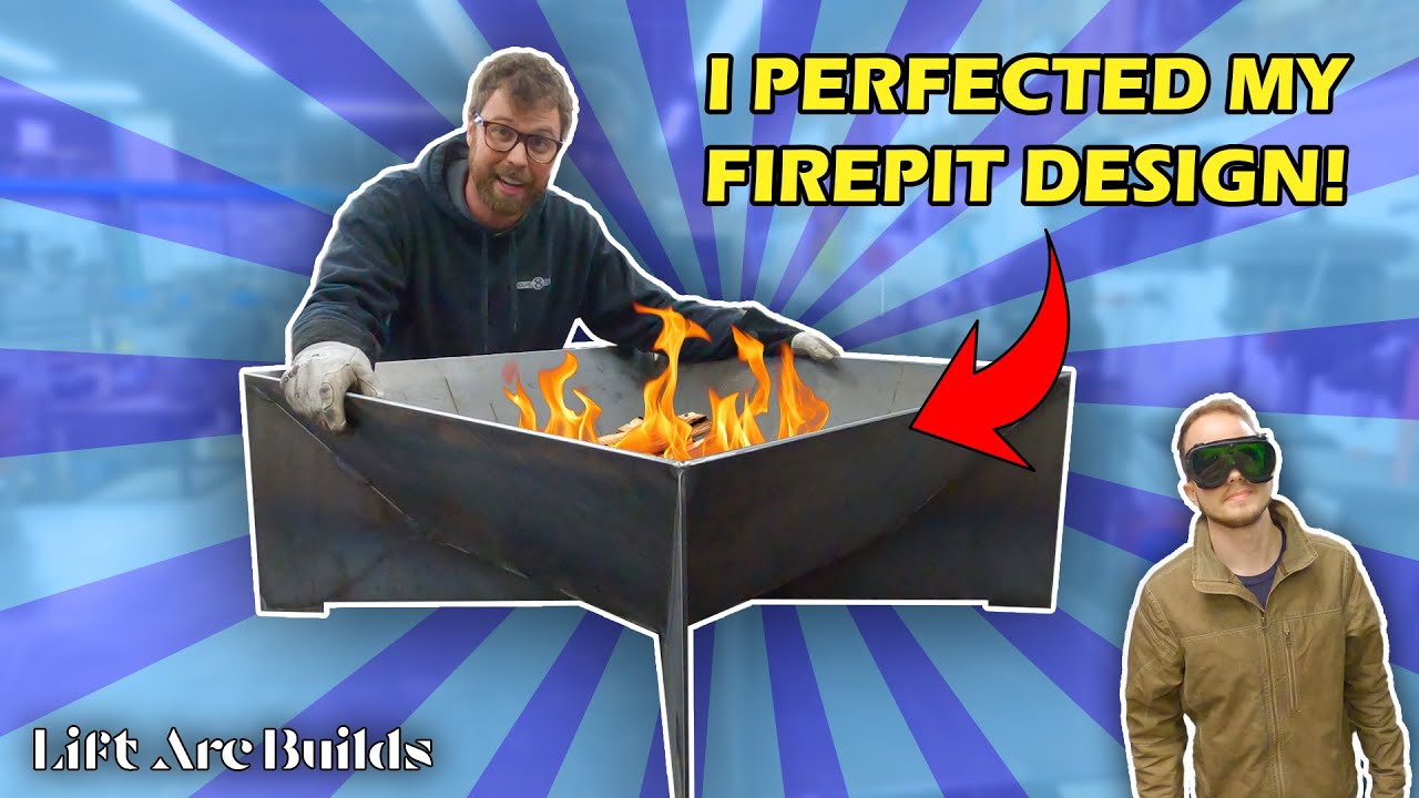 Custom Firepit Build Turned Out PERFECTLY! // Lift Arc Builds