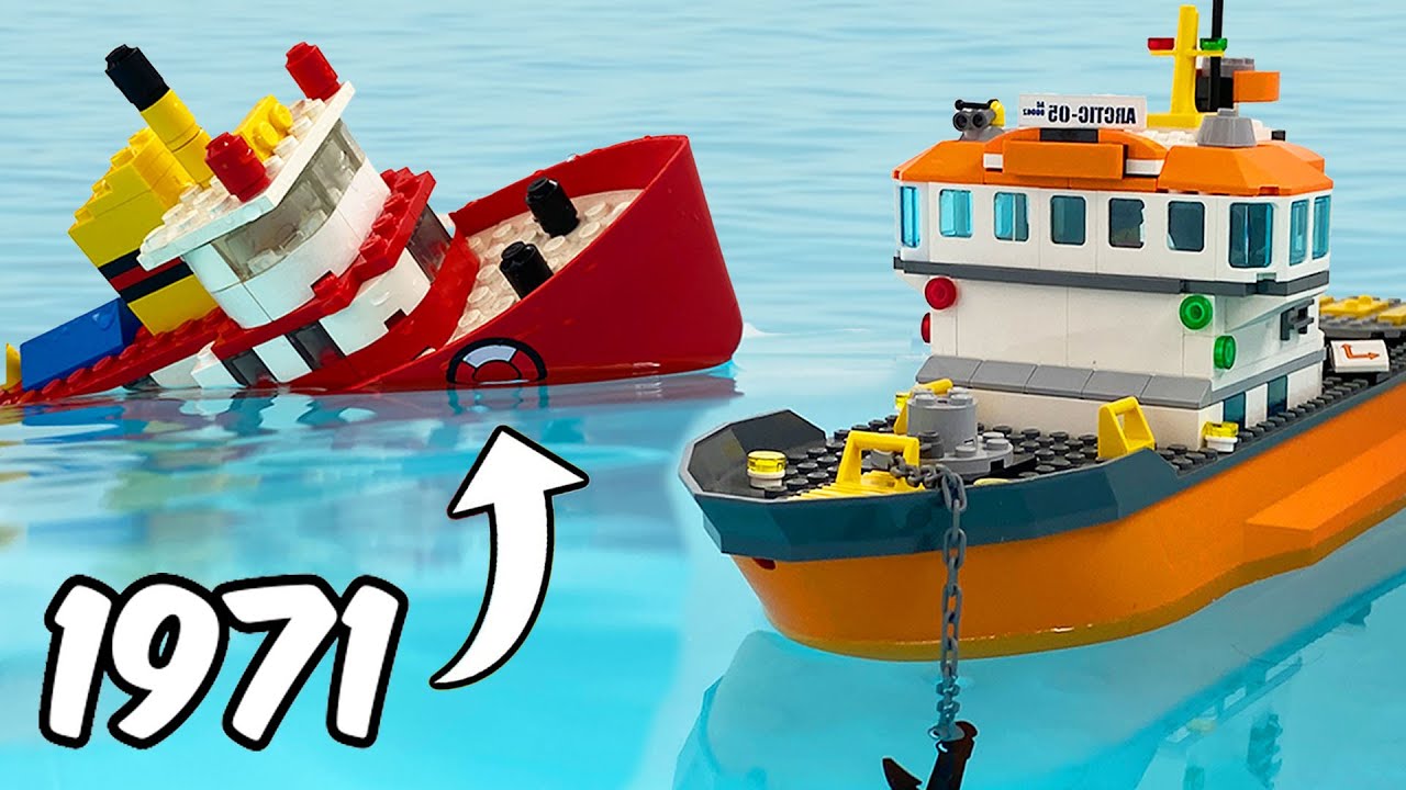 Я протестировал 100-летние лодки LEGO!