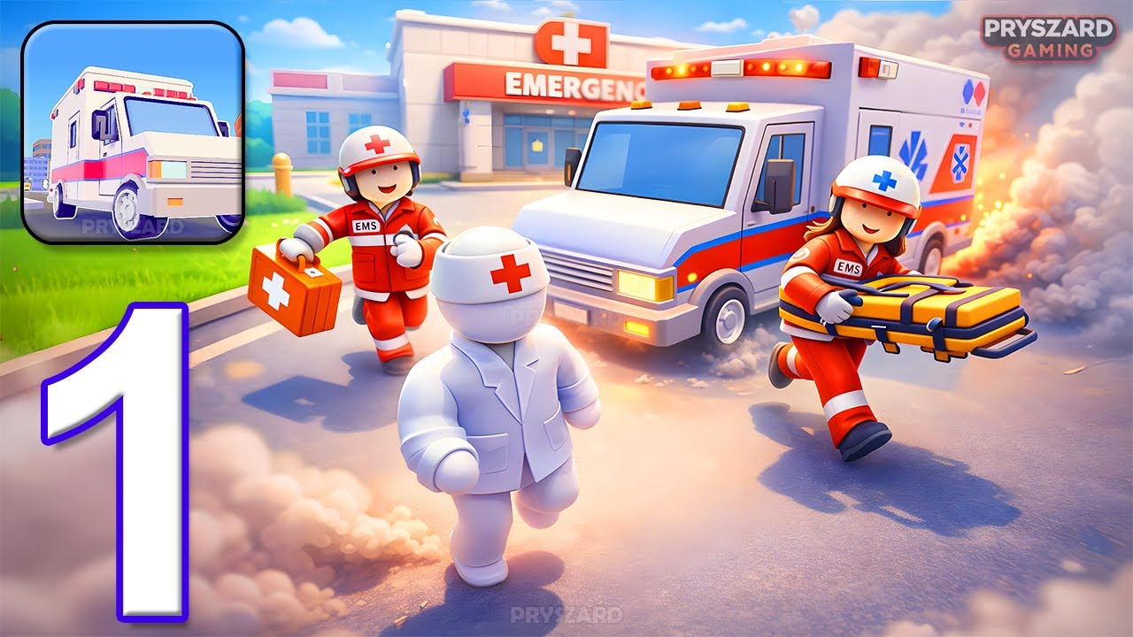 Hospital Manager - Gameplay Walkthrough Part 1 - Treat Patients Safely (iOS, Android)