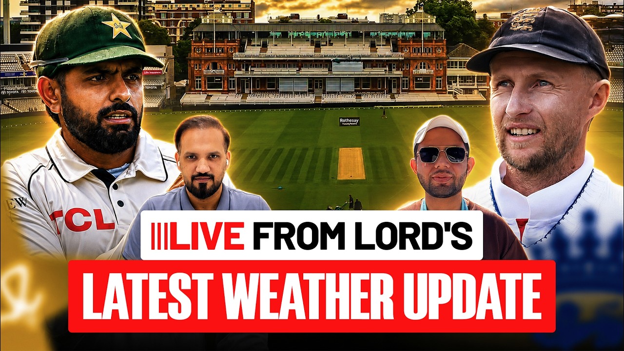 LIVE: PAK vs ENG Day 4 | Latest Weather Update From Lord's | Can Pakistan Pull Off a Miracle?