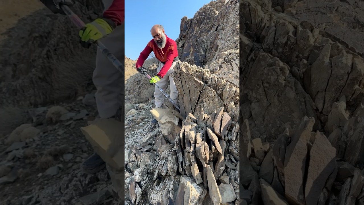 Extraction of Rarest Minerals From These Rocks 🪨 #shorts #mining #trending