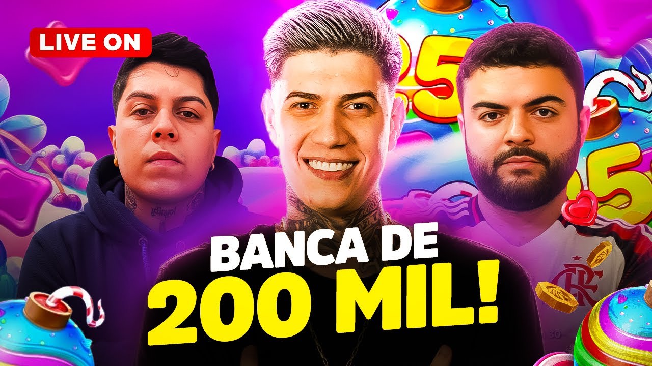 QUINTA COM O GOT&Atilde;O!! BANQUINHA DE 200K COM A TROPA!  🔴 YURI AO VIVO 🔴 +18