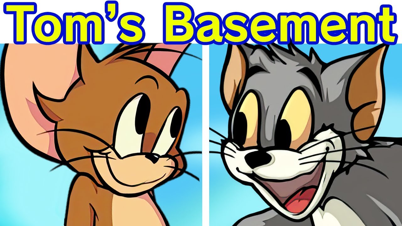 Friday Night Funkin' VS Jerry FULL WEEK | Tom's Basement Show (FNF Mod) (Creepypasta) (Tom & Jerry)