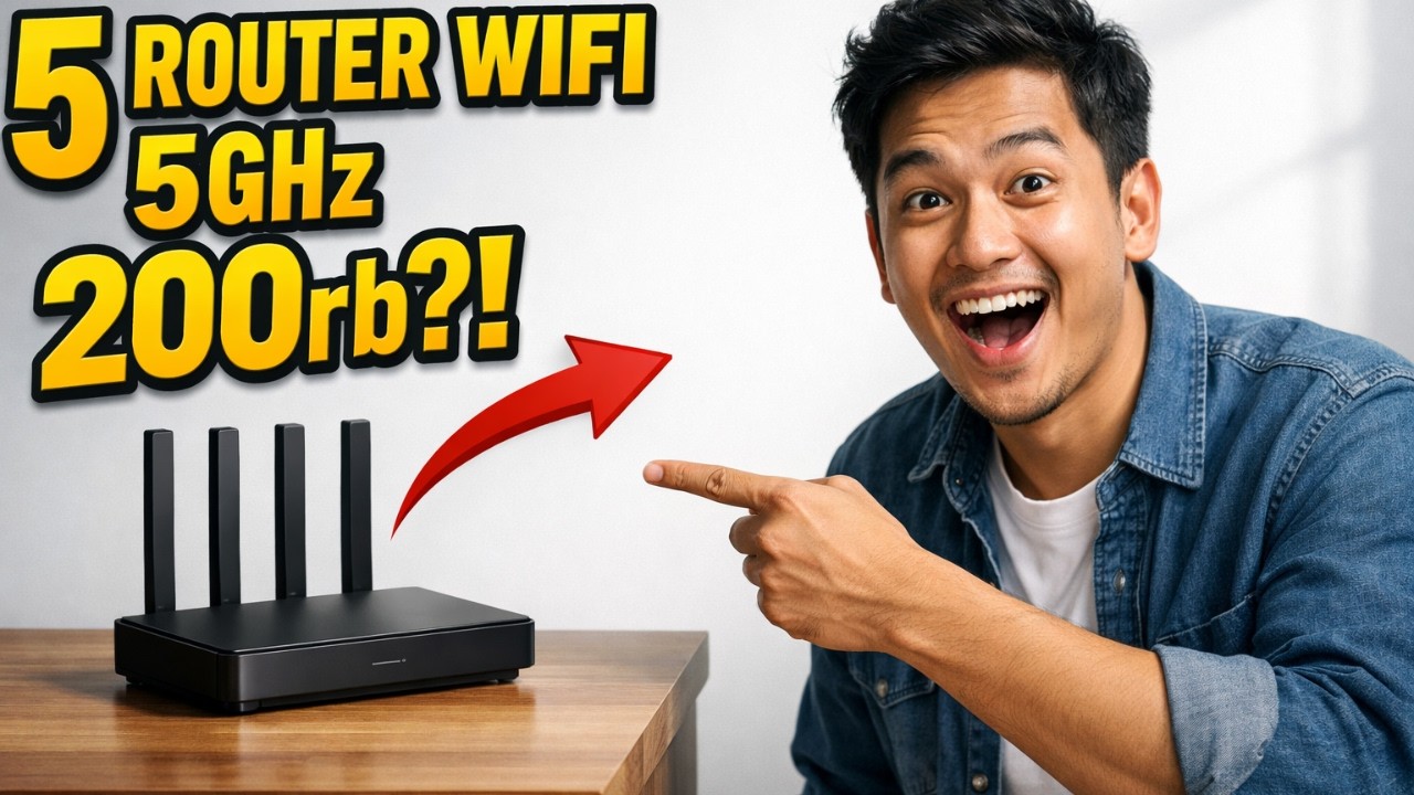Router 5GHz Murah Terbaik 2025: 5 Pilihan Anti Lag Mulai 200 Ribuan!
