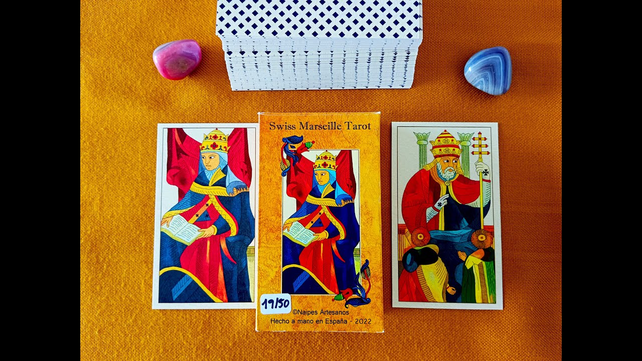 APRENDE A LEER EL ARCANO DEL PAPA Y DE LA PAPISA DEL TAROT DE MARSELLA | TUTORIAL