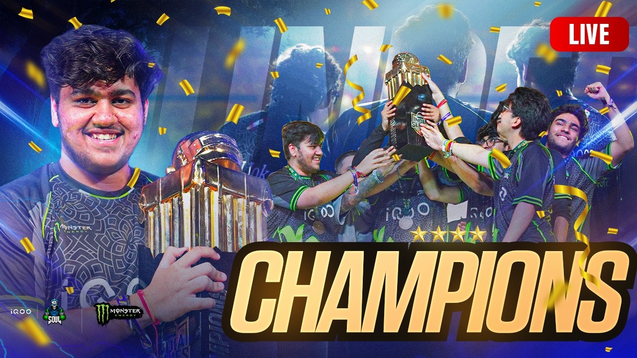 BGIS CHAMPIONS🧿🚀| IRL WITH iQOOSOUL BOISSS🥰🚀
