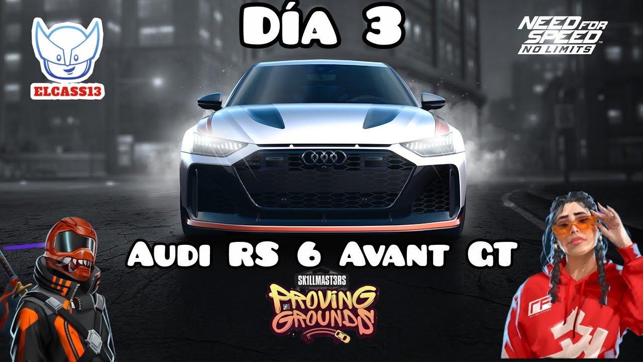 NFS No Limits Audi RS 6 Avant GT Día 3