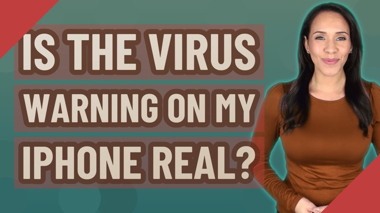Is the virus warning on my iPhone real?