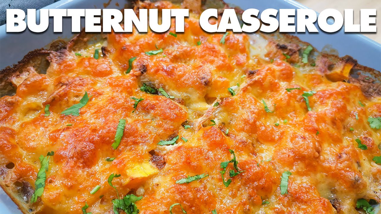 Roasted Butternut Squash Casserole Recipe