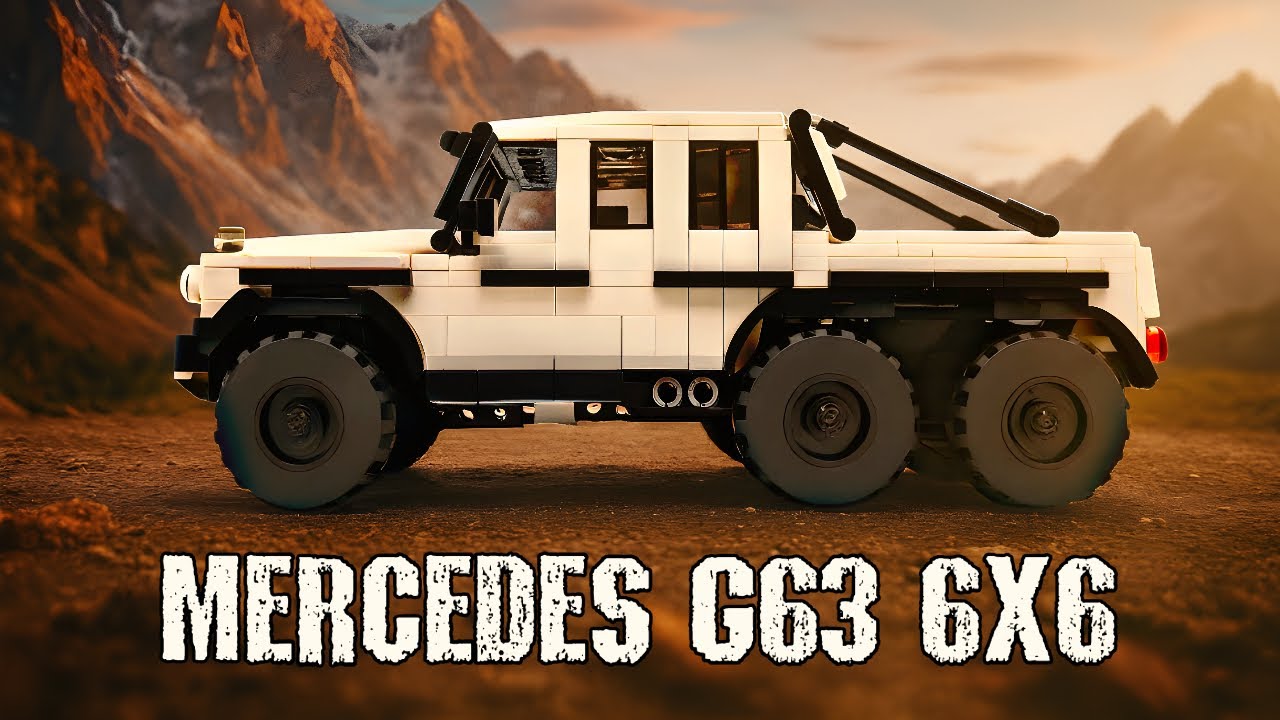 Mercedes-AMG G63 6×6 от Power Build — САМЫЙ ДОРОГОЙ пикап LEGO?