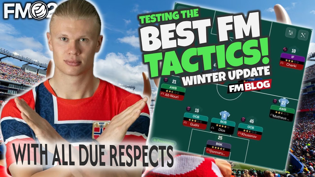 Z CAŁYM SZACUNKIEM | Najlepsza taktyka w FM26 | Football Manager 26