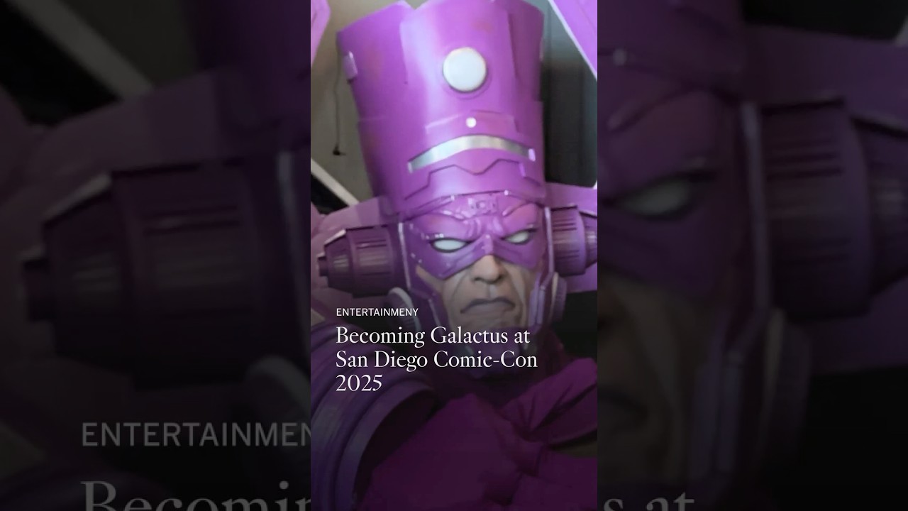 Becoming Galactus at San Diego Comic-Con 2025
