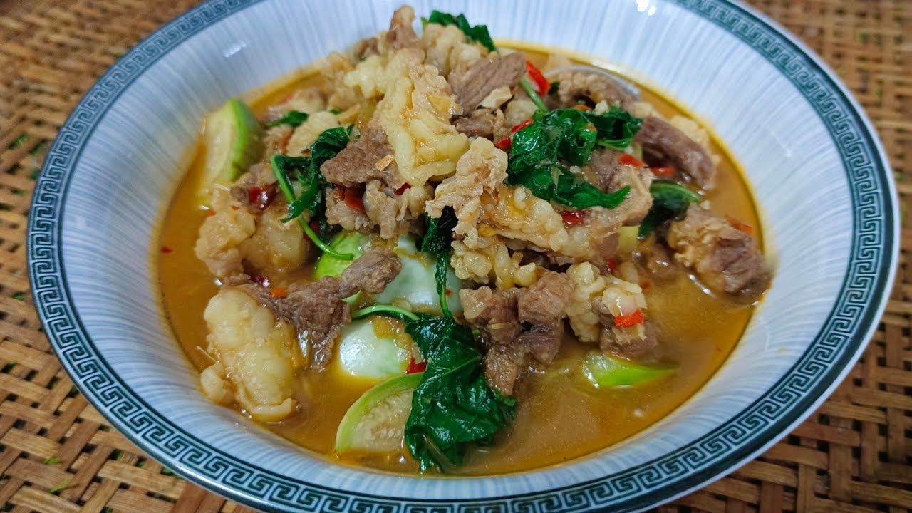 คั่วเนื้อใบยี่หร่า เมนูกับข้าวอร่อยเข้มข้น ตักราดข้าวสวยร้อนๆอร่อยมาก สไตล์ | ครัวบ้าน Channel