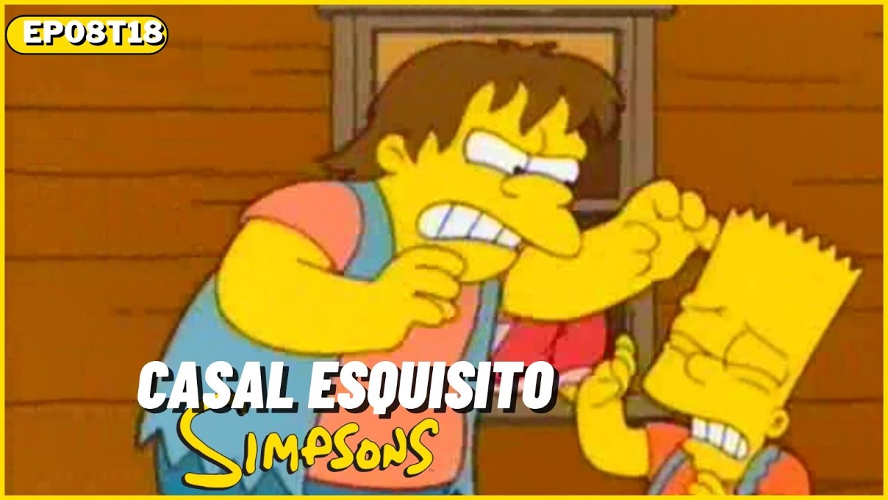 Os Simpsons ~ Casal  Esquisito
