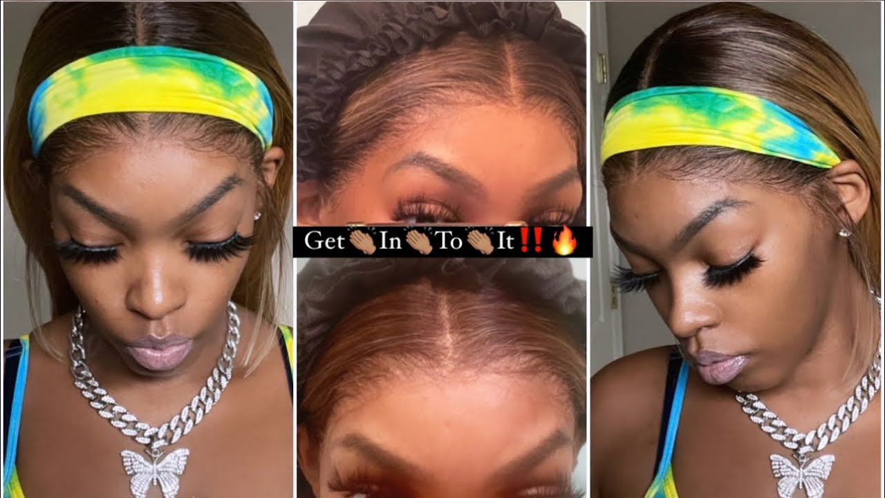 How To Create A Natural Hairline On A Synthetic Wig | Outre Melted Hairline Eliana I Letzbegin