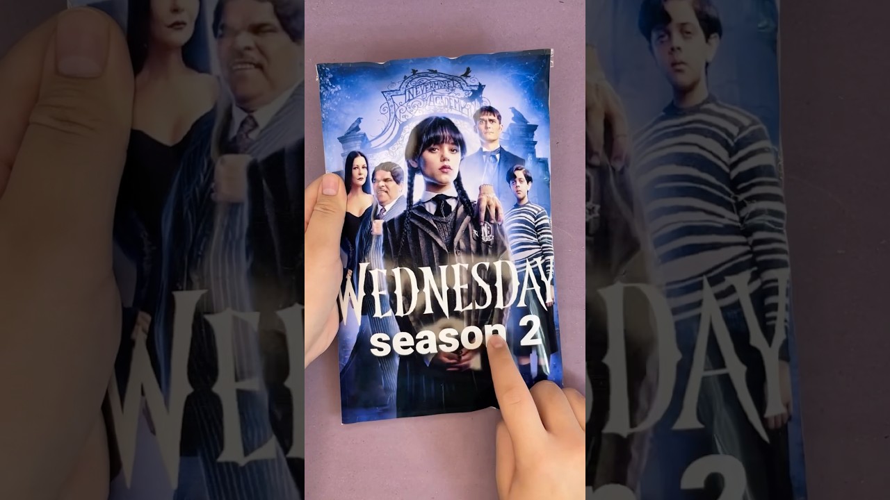 Wednesday season 2 blind bag #wedding #season2 #trending