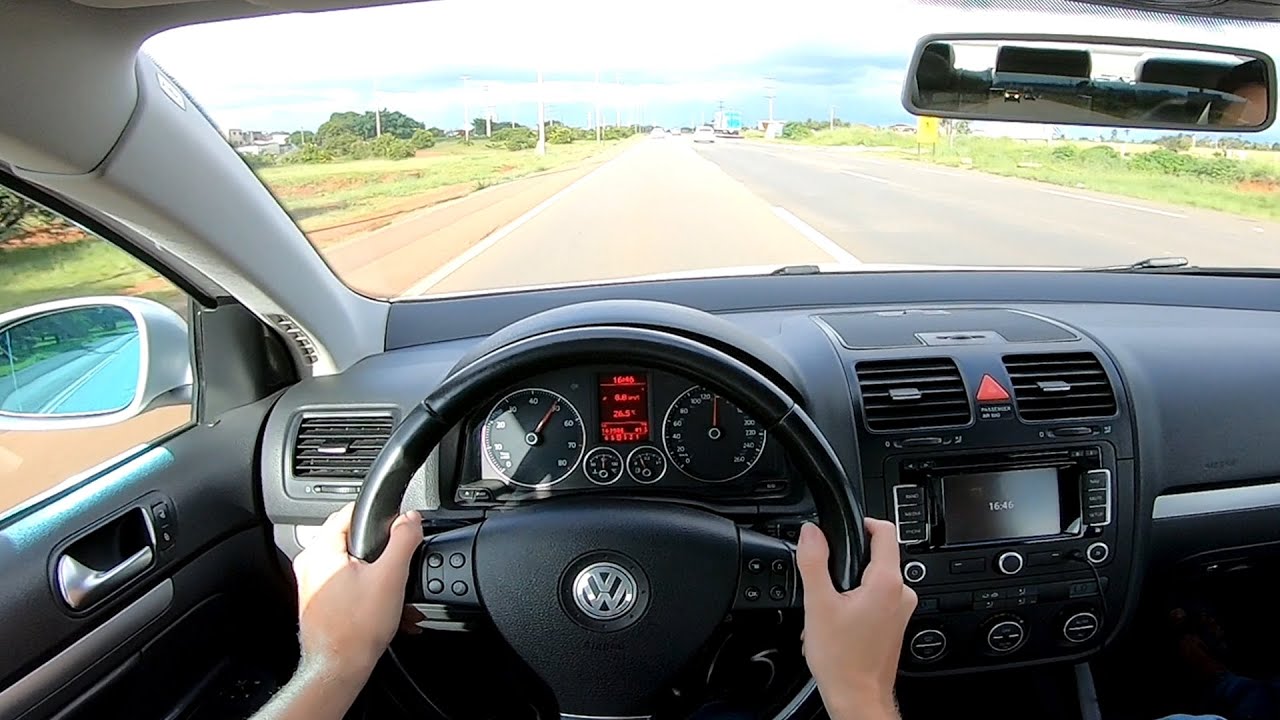 ACELERANDO JETTA 5 CILINDROS COM ESCAPE DIRETO