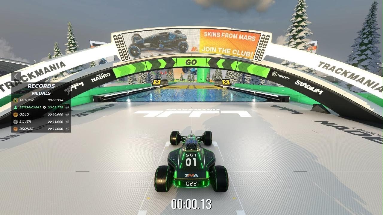 Trackmania U10S_56 Author Medal