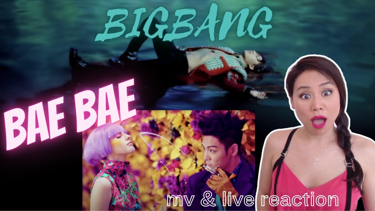 NEW VIP | BigBang BAE BAE | MV+Live Reaction