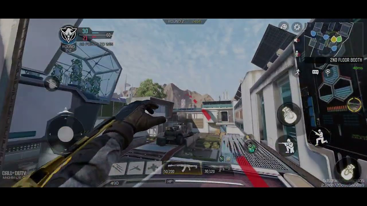 Call of Duty Mobile thumbs only