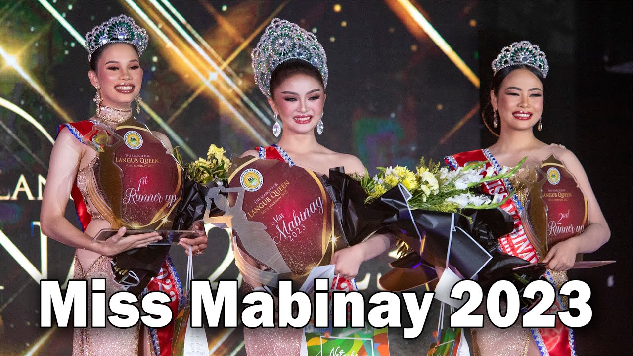 Miss Mabinay 2023 - Langub Festival Queen