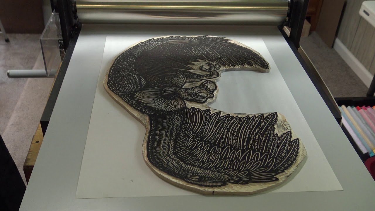 How to pull a perfect print everytime - using an etching press