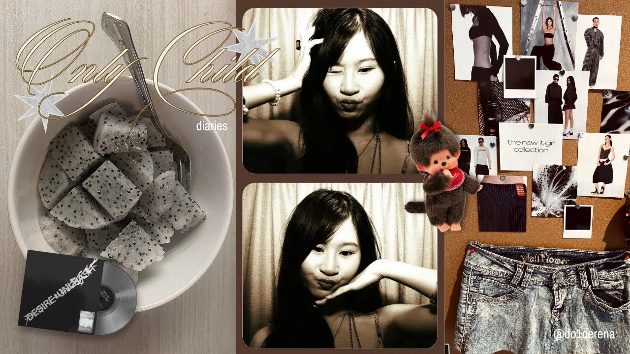 only child diaries ⟡ ݁₊ . 📼 - shopping, exploring, solo outing