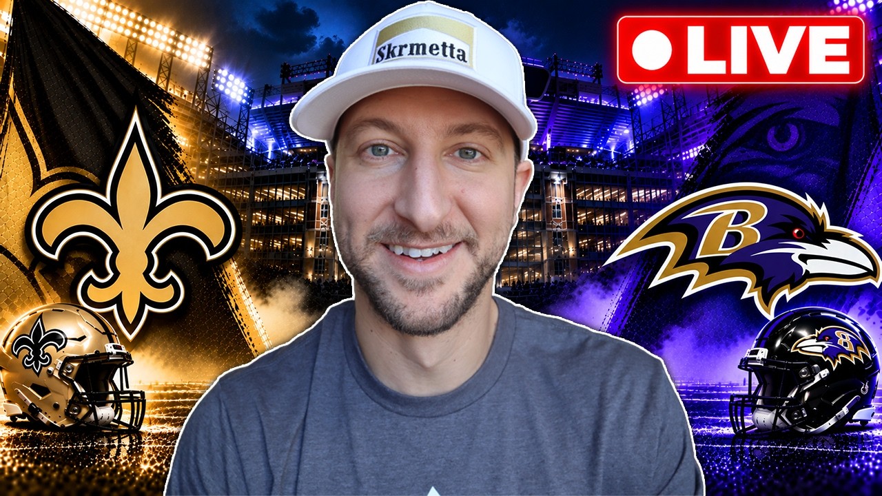 Saints vs. Ravens Week 2 Watch Party and Reaction | James Skrmetta Reacts