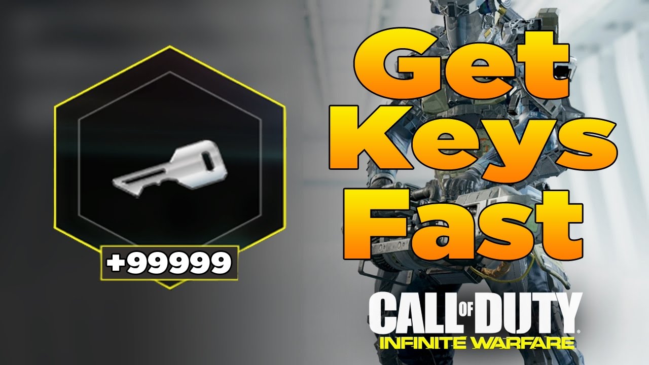 The Real Fastest Way to Get Keys in Call of Duty Infinite Warfare! (Get Keys Fast)